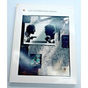 Apple 1987 Macintosh Vertical Market Business Directory Enterprise Reference